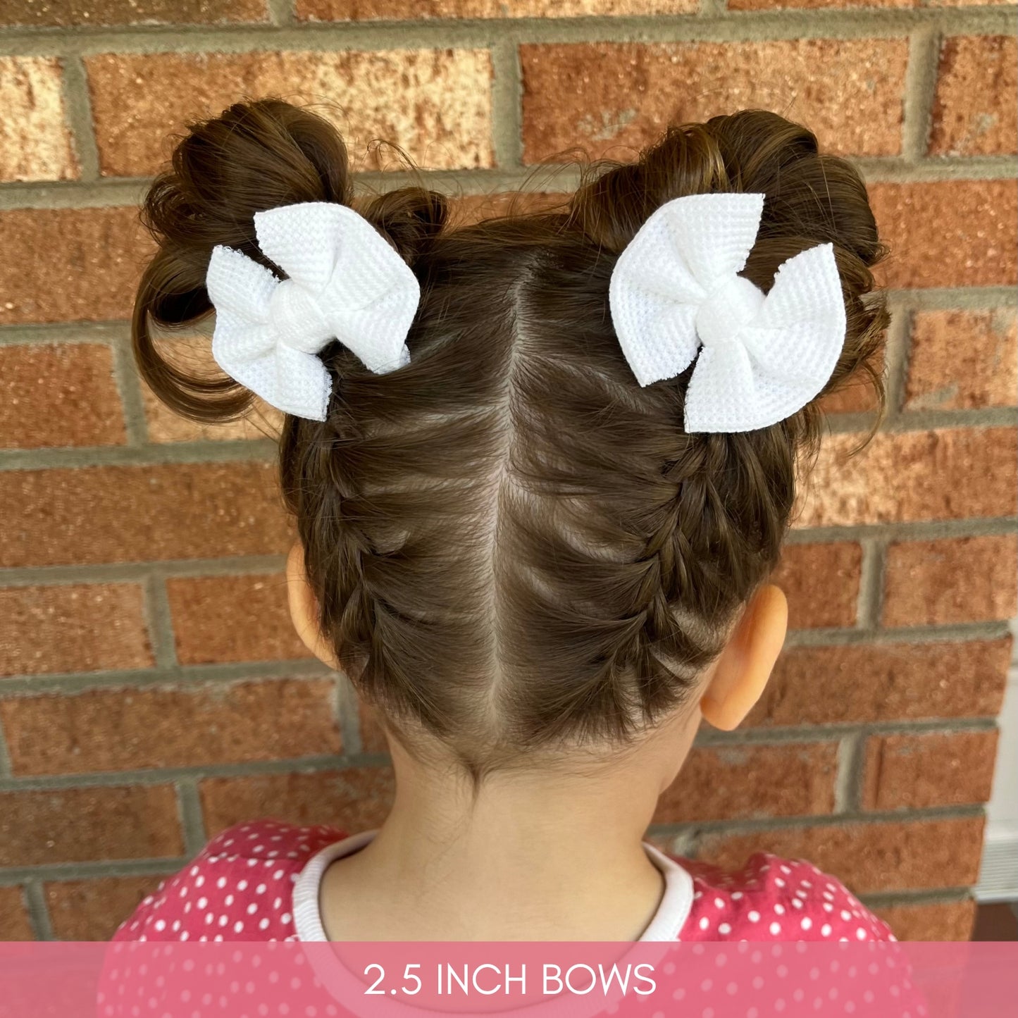 Pigtail Bow Set for Toddler Bow Clips