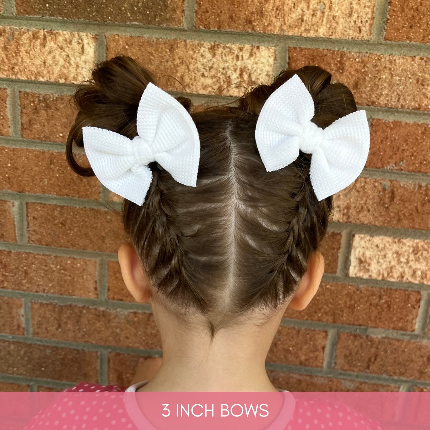 Pigtail Bow Set for Toddler Bow Clips