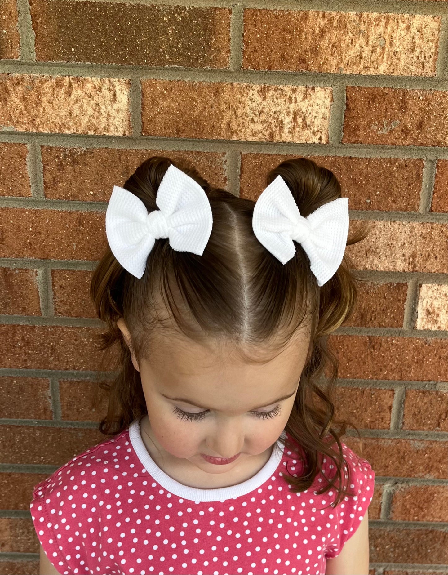 Pigtail Bow Set for Toddler Bow Clips