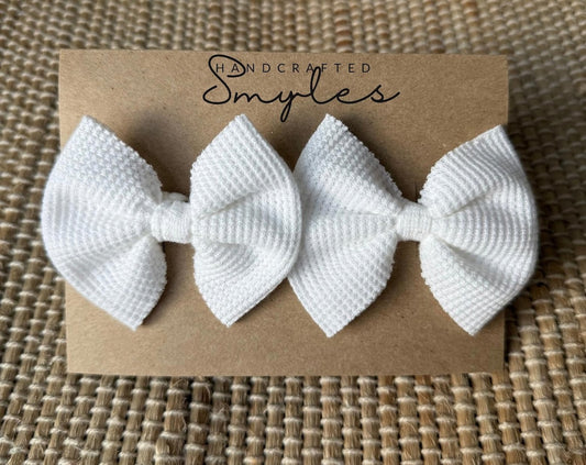 Pigtail Bow Set for Toddler Bow Clips